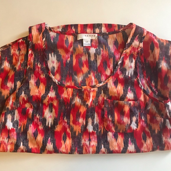 Kenar Nordstrom Tropical Print Tank - Picture 5 of 7